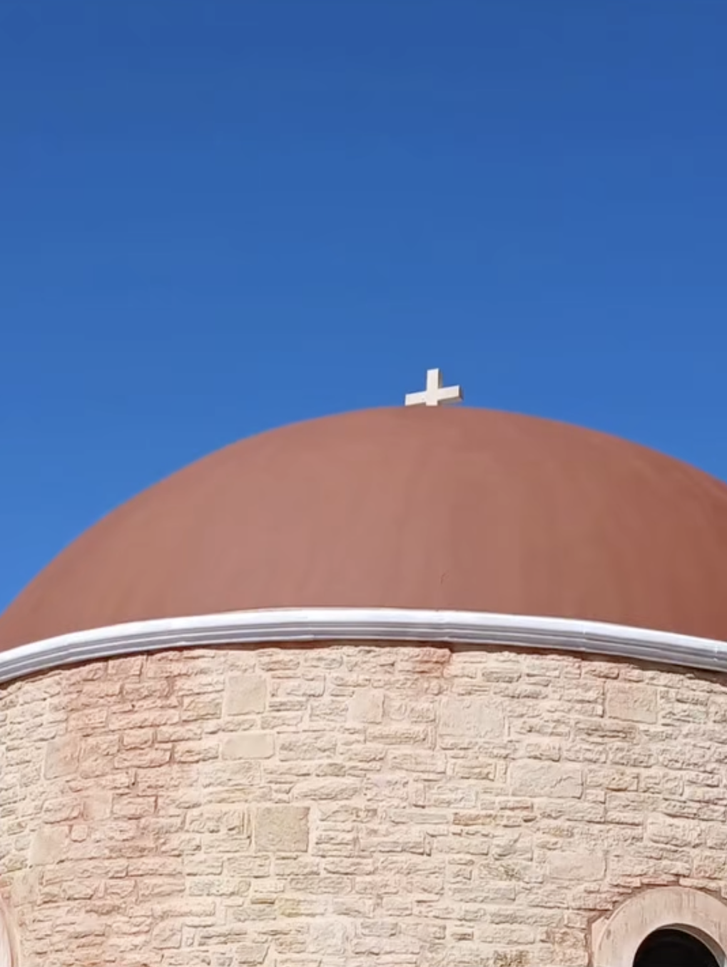 Τρούλος εκκλησίας μετά την αποκατάσταση