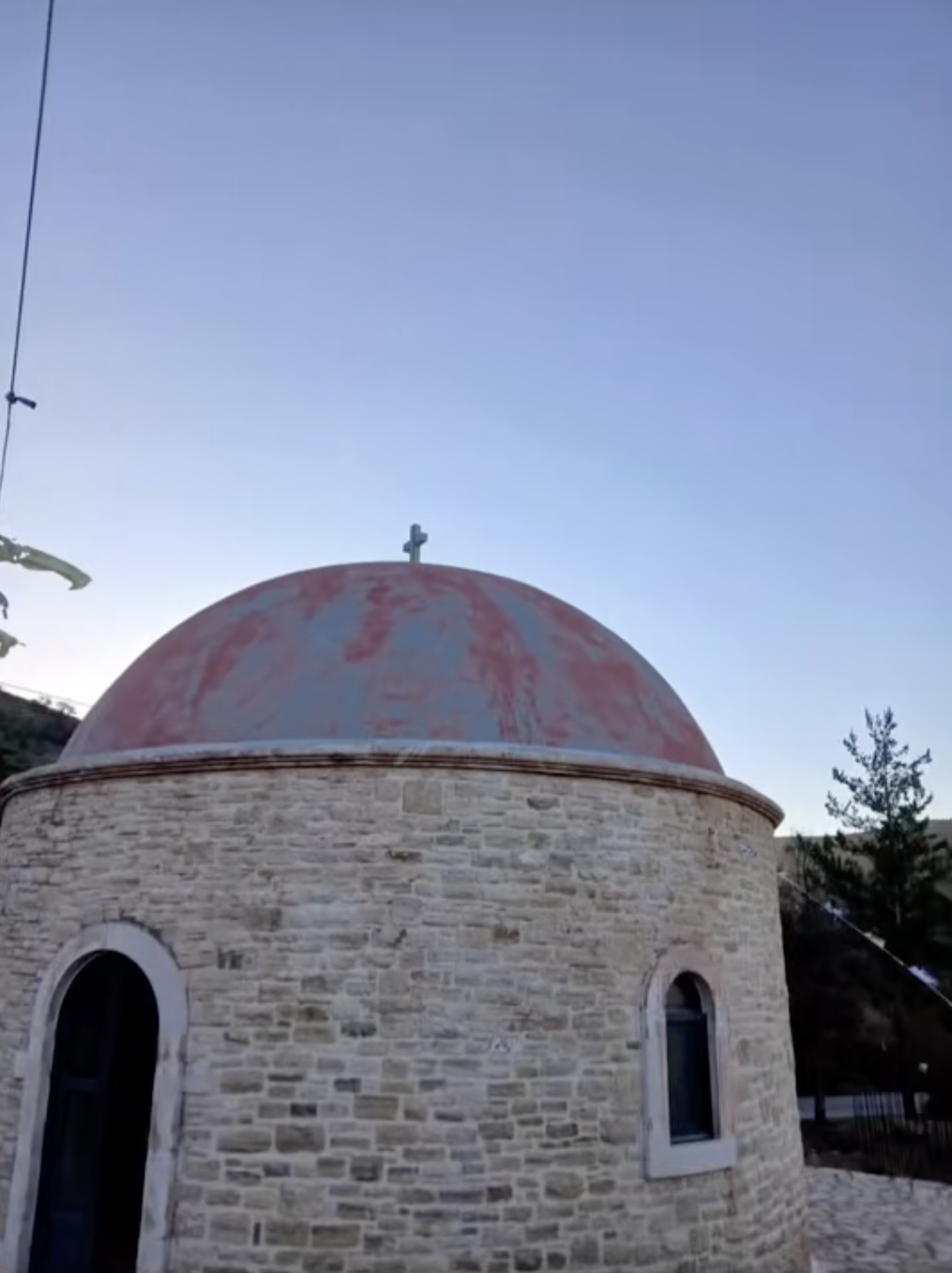 Τρούλος εκκλησίας πριν την αποκατάσταση